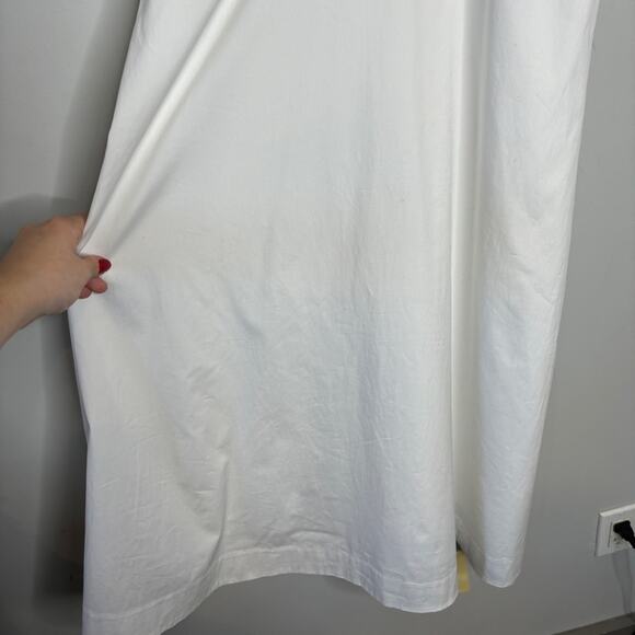 Veronica Beard Tucker Ruched Halter Midi-Dress - Picture 6 of 9